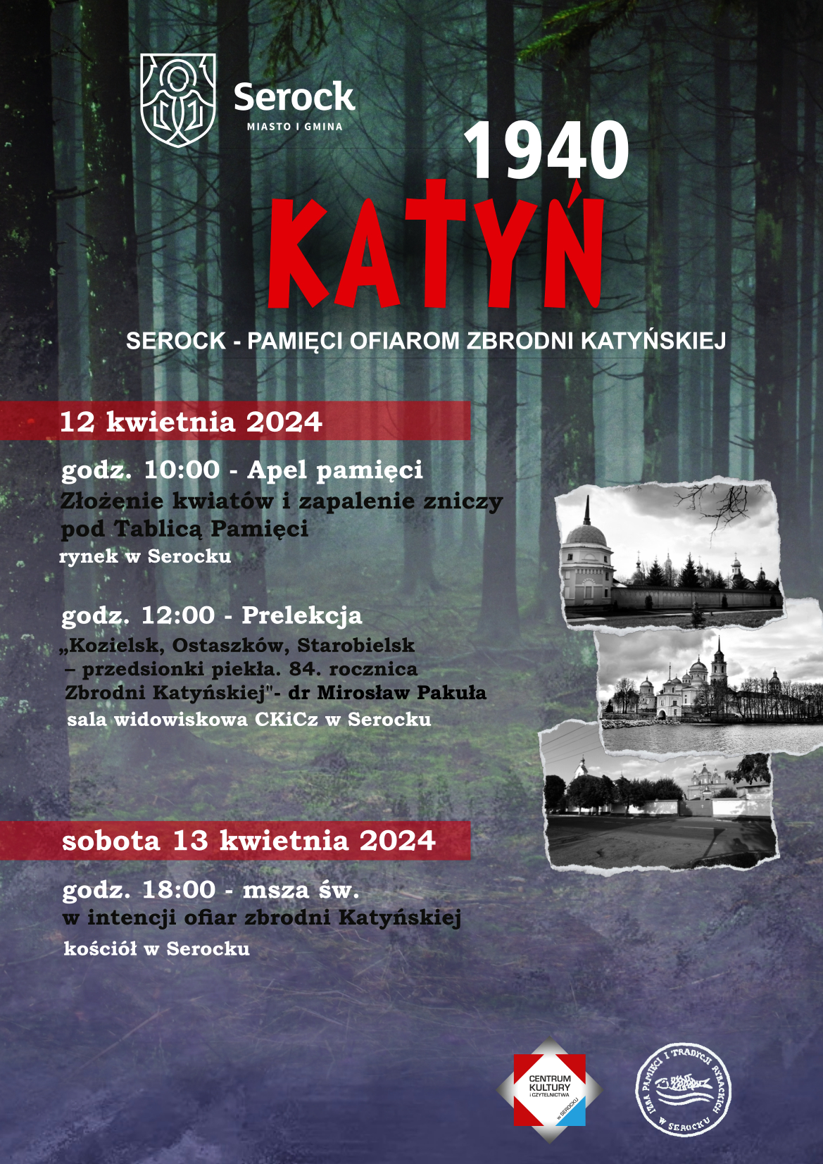 Serock- Pamięci Ofiarom Zbrodni Katyńskiej