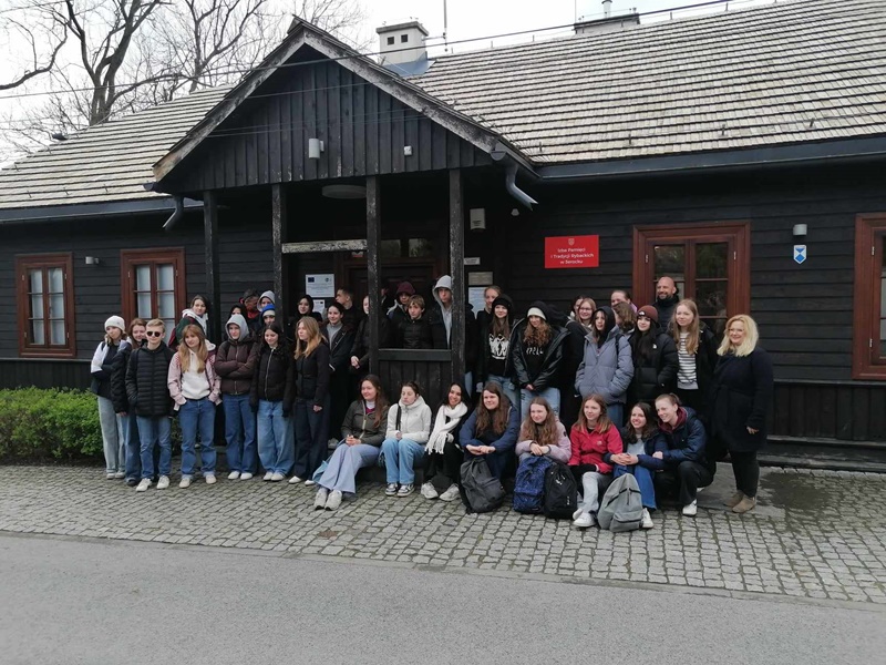 Wizyta licealistów ze Stanisławowa Pierwszego i Belgii