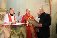 Przekazanie dekretu papieskiego mieszkańcom Serocka oraz otwarcie Izby Pamięci i Tradycji Rybackich